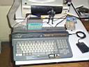 Turbo R A1 ST, com cartucho MEGA SCSI 2 e mouse